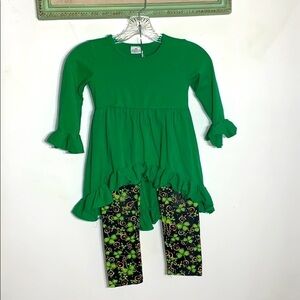Unique Baby Shop St Patrick’s Day Lucky Irish Set girls